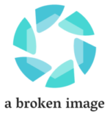 a broken image